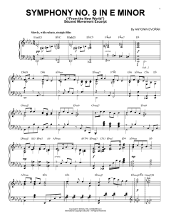 Symphony No. 9 In E Minor ("From The New World") von Antonin Dvorak (Download) 