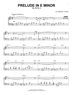 Prelude In E Minor, Op. 28, No. 4 [Jazz version] von Frédéric Chopin (Download) 