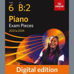 Vals poético (Grade 6, list B2, from the ABRSM Piano Syllabus 2023 & 2024) (Download) 