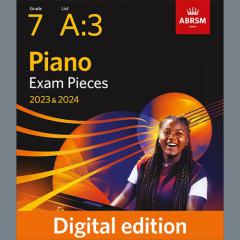 Tempo di minuetto (Grade 7, list A3, from the ABRSM Piano Syllabus 2023 & 2024) (Download) 