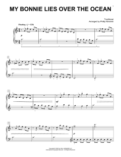 My Bonnie Lies Over The Ocean von Traditional (Download) 