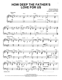 How Deep The Father's Love For Us von Sarah Sadler (Download) 