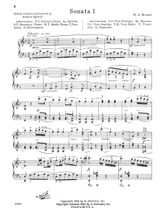 Sonata In F Major, K. 332 von Wolfgang Amadeus Mozart (Download) 