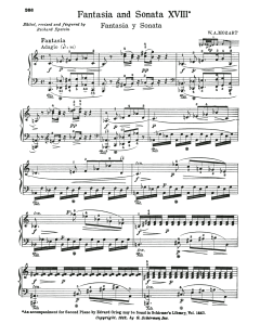 Fantasia In C Minor, K. 475 von Wolfgang Amadeus Mozart (Download) 