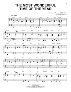 The Most Wonderful Time Of The Year [Jazz version] von Andy Williams (Download) 