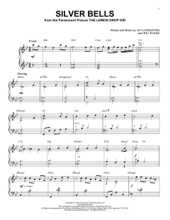 Silver Bells [Jazz version] von Ray Evans (Download) 