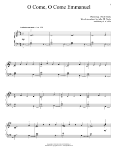 O Come, O Come Immanuel von Henry S. Coffin (Download) 
