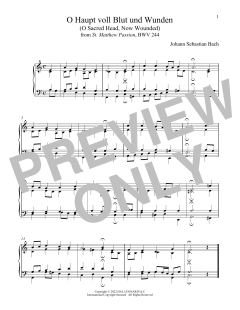 O Haupt Voll Blut Und Wunden (Download) 
