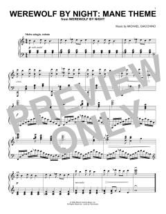 WEREWOLF BY NIGHT: MANE THEME (Download) 