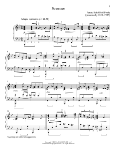 Sorrow von Fanny Schofield Petrie (Download) 