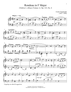 Rondeau von Cécile Chaminade (Download) 