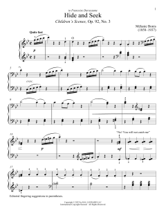 Hide and Seek von Melanis Bonis (Download) 