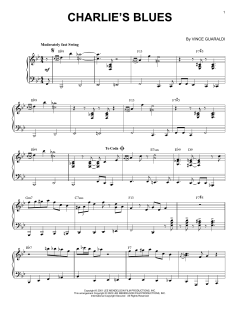 Charlie's Blues [Jazz version] von Vince Guaraldi (Download) 