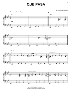 Que Pasa von Horace Silver (Download) 