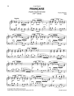Francaise D'Apres Claude Gervaise (Download) 