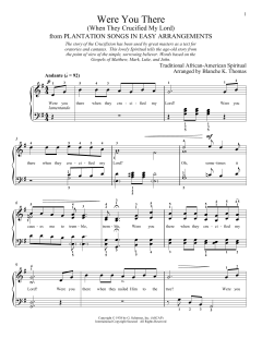 Were You There When They Crucified My Lord? von African-American Spiritual (Download) 