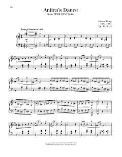 Anitra's Dance von Edvard Grieg (Download) 