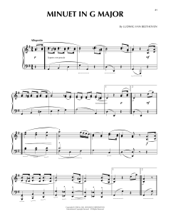 Minuet In G Major (Download) 