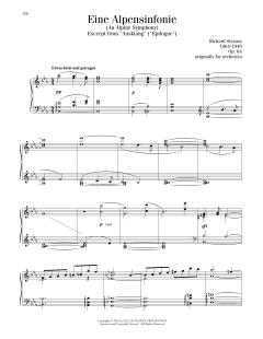 Eine Alpensinfonie (An Alpine Symphony) (Download) 