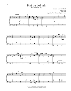 Bist du bei mir (You Are With Me) (Download) 