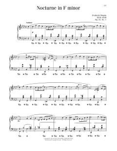 Nocturne, Op. 55, No. 1 von Frédéric Chopin (Download) 
