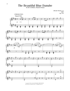 The Beautiful Blue Danube, Op. 314 (Download) 