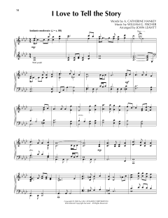 I Love To Tell The Story von William G. Fischer (Download) 