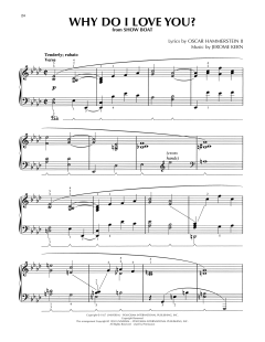 Why Do I Love You? von Jerome Kern (Download) 