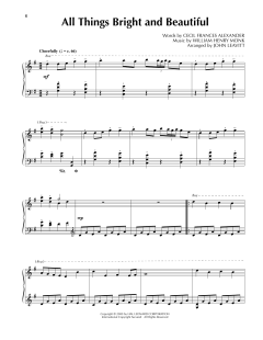 Bright And Beautiful von Cecil Frances Alexander (Download) 
