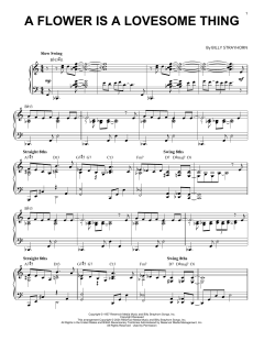 A Flower Is A Lovesome Thing von Vince Guaraldi (Download) 