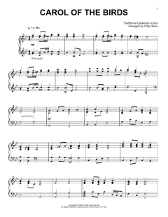 Carol Of The Birds von Mannheim Steamroller (Download) 