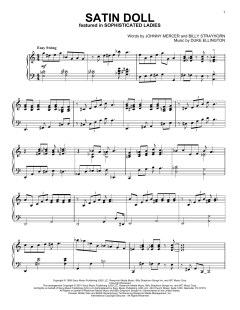 Satin Doll von Johnny Mercer (Download) 