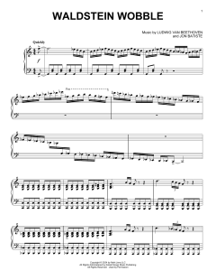 Waldstein Wobble von Ludwig van Beethoven (Download) 