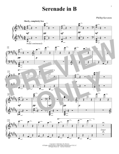 Serenade In B (The Day Is Done) (Download) 