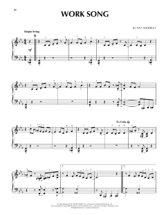Work Song von Cannonball Adderley (Download) 