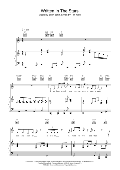 Written In The Stars von Elton John (Download) 