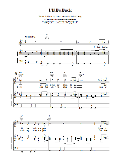 I'll Be Back von Scott Joplin (Download) 