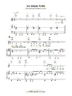 Six Blade Knife von Jerome Kern (Download) 