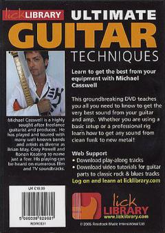 Lick Library: Ultimate Guitar Techniques von Michael Casswell 