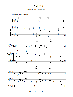Not Dark Yet von Bob Dylan (Download) 