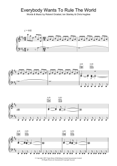 Everybody Wants To Rule The World von Tears For Fears (Download) 