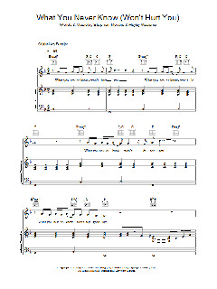 What You Never Know (Won't Hurt You) von Hayley Westenra (Download) 