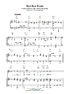 Bye Bye Blues von Fred Hamm (Download) 