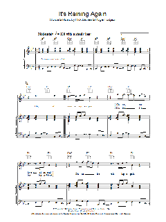 It's Raining Again von Supertramp (Download) 