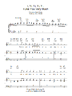 I Yi, Yi, Yi, Yi (Like You Very Much) von Cole Porter (Download) 