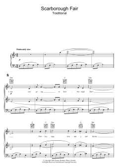 Scarborough Fair von Adolph Green (Download) 