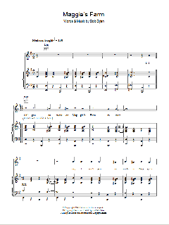 Maggie's Farm von Bob Dylan (Download) 