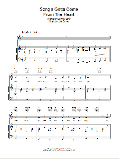 The Song's Gotta Come From The Heart von Frank Sinatra (Download) 