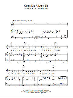 Coax Me A Little Bit von Dinah Shore (Download) 