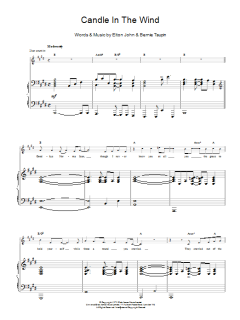 Candle In The Wind von Elton John (Download) 